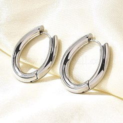 201 orecchini a cerchio in acciaio inossidabile&nbsp;EJEW-Q026-12P-B