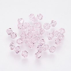 Abalorios de cristal austriaco de imitación&nbsp;SWAR-F022-4x4mm-508