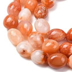 Natürliche rote Botswana Achat Perlenstränge&nbsp;G-G117-A05-06