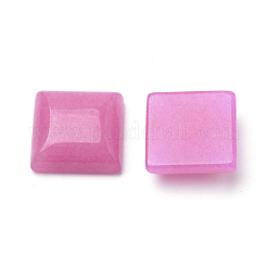 Cabochons de jade blanc naturel&nbsp;G-Q975-10x10-04
