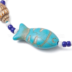 Braccialetti di perline intrecciate con semi di vetro&nbsp;BJEW-MZ00172