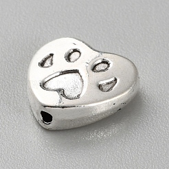 Tibetischer stil legierung perlen&nbsp;FIND-WH0152-701AS