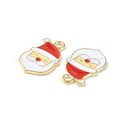Noël pendentifs émail en alliage&nbsp;ENAM-D047-10LG-03