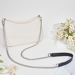 1 sangle de sac à chaîne torsadée en alliage&nbsp;AJEW-GF0013-58B