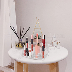 3-stöckiger 21-Loch-Acryl-Lippenstiftständer&nbsp;ODIS-WH0002-51