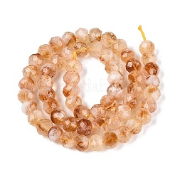 Fili di perle di citrino naturale riscaldate&nbsp;G-Q608-26A-01
