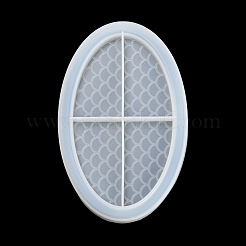 Ovale DIY-Silikon-Schmuckplattenformen&nbsp;LS-SIMO-P003-01A