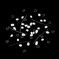 30 pièce 3 styles de perles de culture d'eau douce naturelles&nbsp;PEAR-TA0001-53