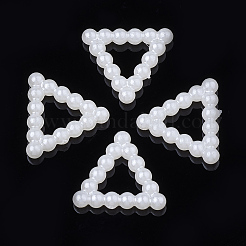 ABS Kunststoff Imitation Perle Verbindungsringe&nbsp;LS-OACR-S020-06