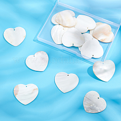 20 pendentif coquillage d'eau douce&nbsp;SHEL-SC0001-19