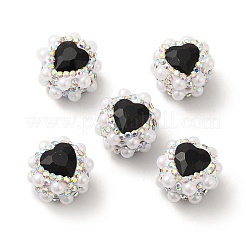 Polymer Ton Strass Perlen&nbsp;RGLA-D050-04E