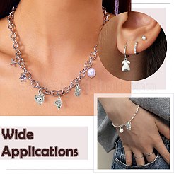 90 pièces 9 styles pendentifs en alliage de style tibétain&nbsp;TIBEP-CJ0003-58