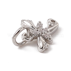 Ottone micro spianare fascino zirconi&nbsp;ZIRC-F132-21P