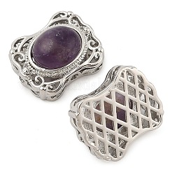 Natürliche amethyst mehrdrähtige links&nbsp;KK-M304-05P-01