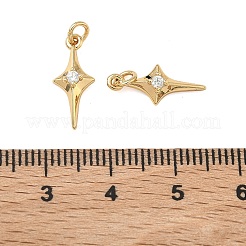 Colgante micropavé cubic zirconia de latón&nbsp;KK-A291-33D-G