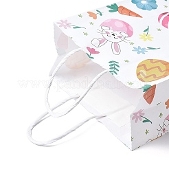 Ostern rechteckige Kraftpapier Handtaschen&nbsp;CARB-U002-01A