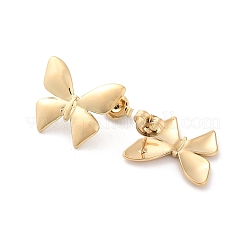 Pendientes de botón de acero inoxidable 304&nbsp;EJEW-H115-11G