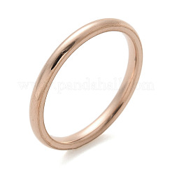 Anillos de banda lisa de acero inoxidable 304 con recubrimiento iónico (IP)&nbsp;STAS-I160-E03-KCG