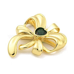 Colgante de latón chapado en oro real de 18k&nbsp;KK-R159-35G-02