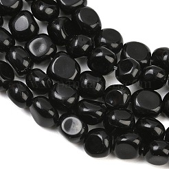 Perles en obsidienne naturelle&nbsp;GG-CBA787B-A32