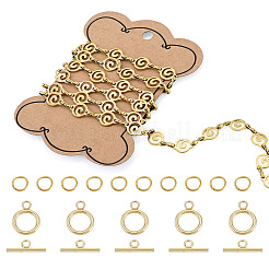 Kits de collares y pulseras de cadena para hacer uno mismo&nbsp;DIY-TA0015-95G