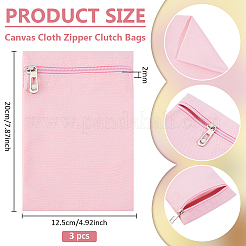 Sacs en toile à fermeture éclair&nbsp;ABAG-WH0077-09B-02