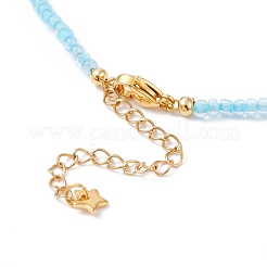 Set di collane con ciondolo stella e luna per ragazze adolescenti&nbsp;NJEW-JN03738-04