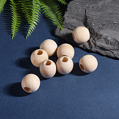 Unfertige Holzperlen&nbsp;X-WOOD-25-LF