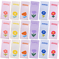 150 etiqueta rectangular de poliéster para ropa&nbsp;DIY-CY0003-86