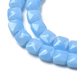 Opache perle di vetro fili&nbsp;GLAA-L050-C17