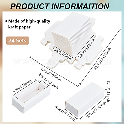 Faltbare Geschenkverpackungsschubladenboxen aus Papier&nbsp;CON-WH0816-008B