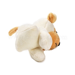 Decorazioni di ciondoli per cani giocattolo di peluche in cotone pp di cartone animato in peluche di simulazione&nbsp;HJEW-K043-06
