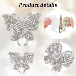 10 autocollant de voiture en strass de verre&nbsp;STIC-GF0001-42B