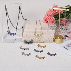 12 Stück 3 Farben Ionenbeschichtung (IP) 304 Edelstahl Anhänger&nbsp;STAS-SZ0002-91