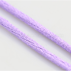 Cordon rond en nylon satiné à queue de rat&nbsp;X-NWIR-O001-A-12