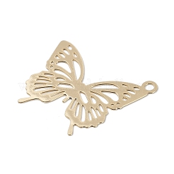 Pendentifs de filigrane en laiton&nbsp;KK-K366-43KCG