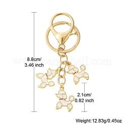 Porte-clés émail alliage&nbsp;KEYC-YW00027-01