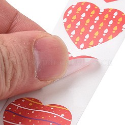 Valentinstag herz papier aufkleber&nbsp;X-DIY-I107-02C