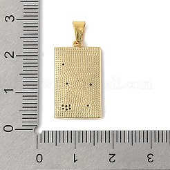 Ottone micro spianare pendenti zirconi&nbsp;STAS-V013-06G