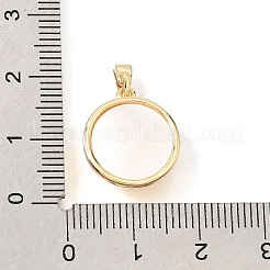 Anhänger aus natürlichem Tigerauge und natürlicher Muschel&nbsp;KK-N289-08G-01