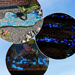 100 pz di perline di resina luminosa per la decorazione dell'esposizione&nbsp;RESI-SP0001-47E