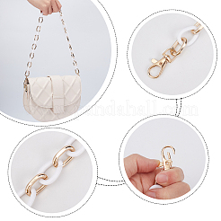 Sangles de sac en résine en forme de larme&nbsp;PURS-WH0001-05B