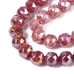 Brins de perles de verre électrolytiques anti-ternissement&nbsp;GLAA-N064-10mm-14