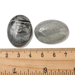 Natürliche Picasso-Jaspis-Cabochons&nbsp;G-C115-01B-37