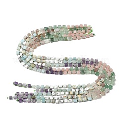 Natürlicher grüner Erdbeerquarz & rosa Opal & Südlicher Jade & Blumenamazonit & Amethyst & Howlith-Perlenstränge&nbsp;G-H333-03L