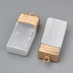 Pendentif en sélénite naturelle&nbsp;X-G-Z007-01G