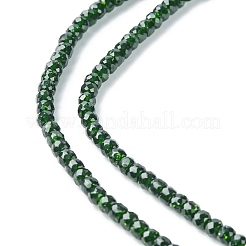 Synthetik grün goldstone Perlen Stränge&nbsp;G-F748-O03-01