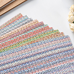 10 pz 10 colori fogli di tessuto in similpelle PVC&nbsp;DIY-CL0001-97B