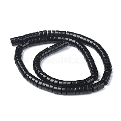 Natürliche schwarze Onyxperlenstränge&nbsp;G-Z006-C32