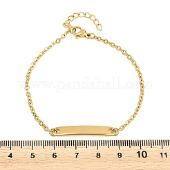 Gliederarmbänder aus 304 Edelstahl&nbsp;BJEW-D458-04G